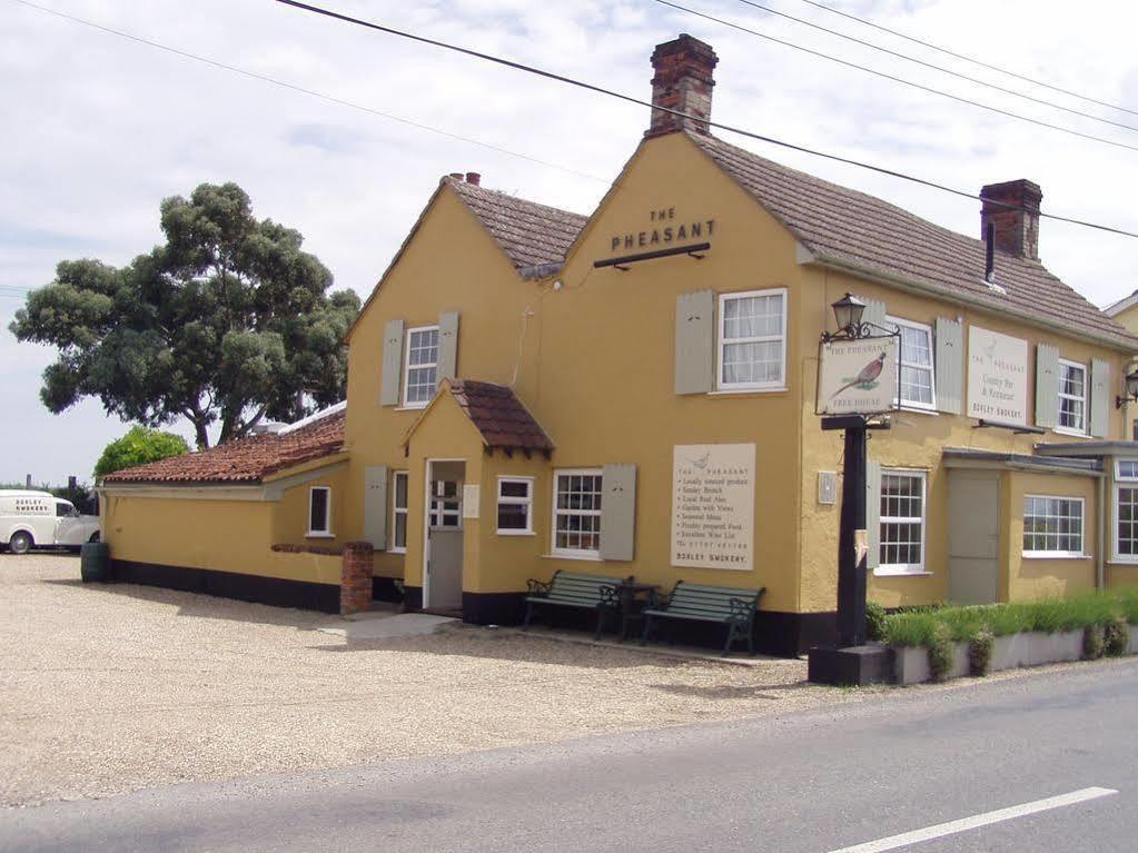 The Pheasant Public House & Hotel Gestingthorpe Eksteriør billede